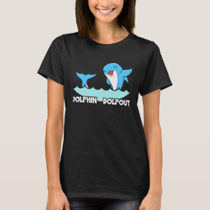 Dolphin Lover Marine Biology Underwater Animal 9 T-Shirt