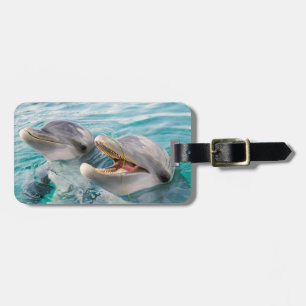 Dolphin Luggage Tag