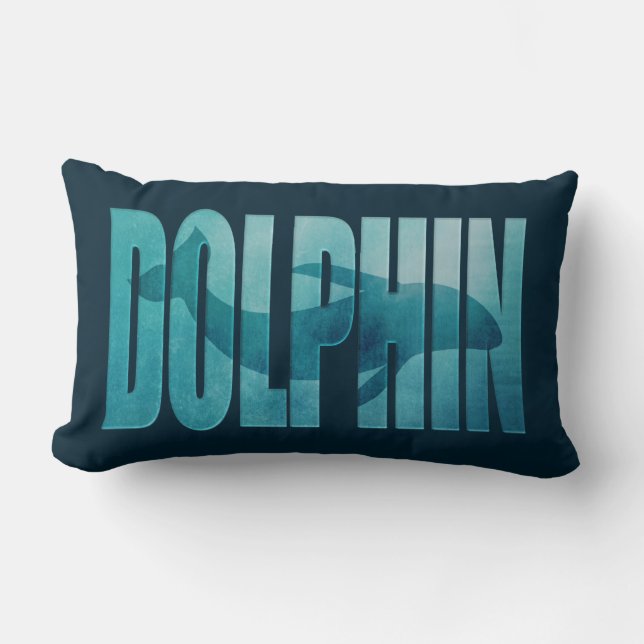 dolphin lumbar cushion (Front)