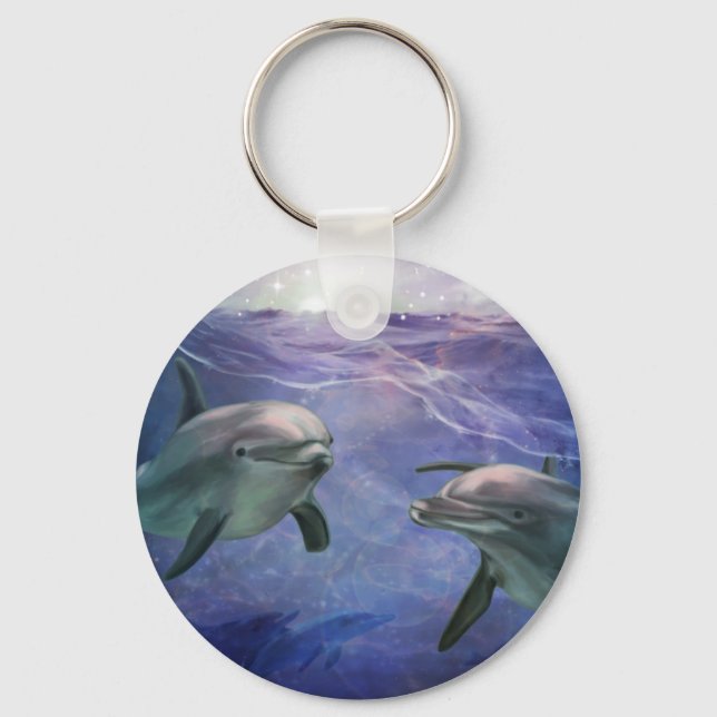 Dolphin Magic Key Ring (Front)