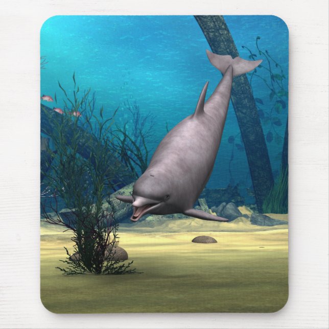 Dolphin Mouse Pad (Front)