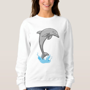 Dolphin over Water Sweatshirt