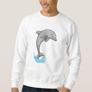Dolphin over Water Sweatshirt