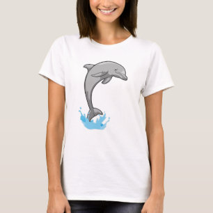 Dolphin over Water T-Shirt