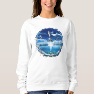 Dolphin Pod Cast Party Sweatshirt