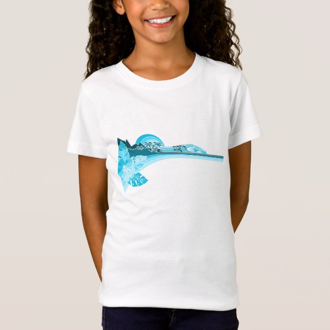 Dolphin Point Girls Tee (Front)
