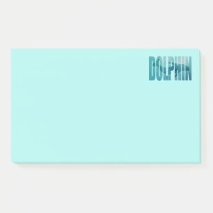 dolphin post-it notes