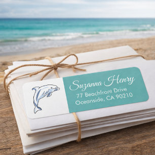 DOLPHIN Return address _elegant handwriting