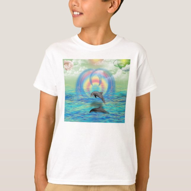 Dolphin Rising T-Shirt (Front)
