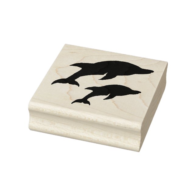 DOLPHIN rubber stamp (Stamp)