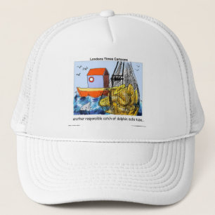 Dolphin-Safe Tuba Funny Gifts Tees Mugs & Cards Trucker Hat
