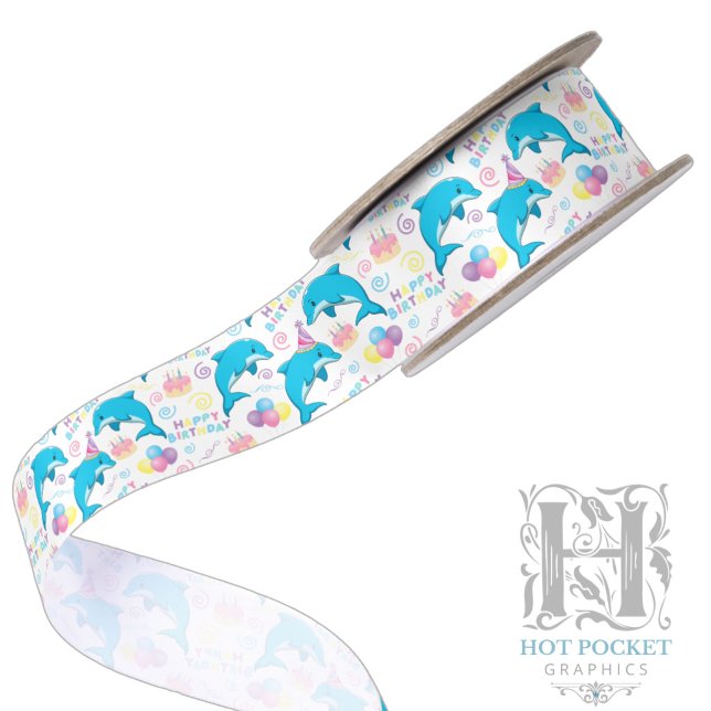 Dolphin Satin Ribbon (Creator Uploaded)