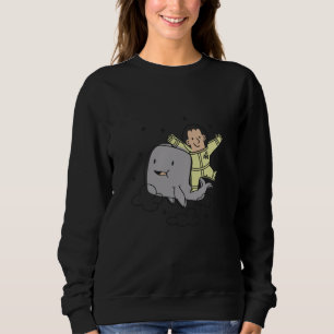 Dolphin sea spaceman space sweatshirt