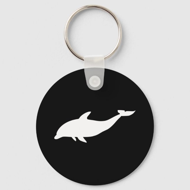 Dolphin Shape Key Ring (Front)