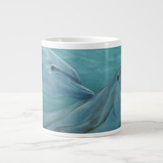 Dolphin Smiles Large Coffee Mug