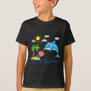 Dolphin sorry for being hot and smart funny cute T-Shirt