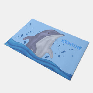 Dolphin Splash Doormat