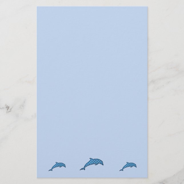 dolphin stationery (Front)