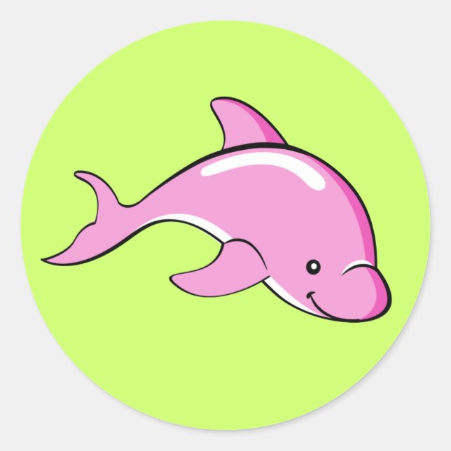 Dolphin Sticker (Front)