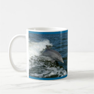 Dolphin Swimming in Ocean Mug