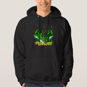 Dolphin Three Pattern St Patrick's Day Lucky 1 Hoodie