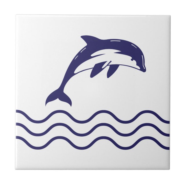 Dolphin Tile (Front)