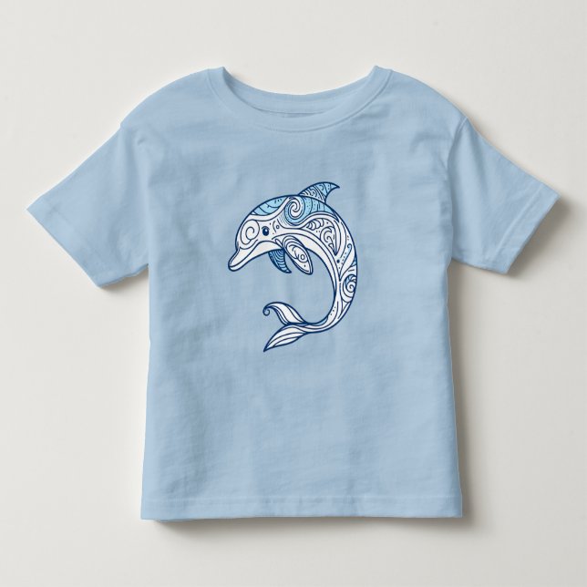 Dolphin Toddler T-Shirt (Front)