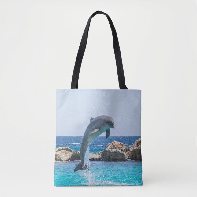 Dolphin Tote Bag (Front)