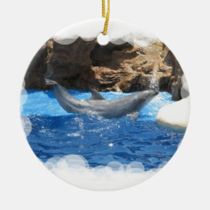 Dolphin Tricks Ornament