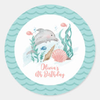 Dolphin Under the Sea Birthday