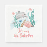 Dolphin Under the Sea Birthday