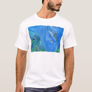 Dolphin underwater scene T-Shirt