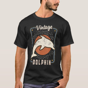 Dolphin Vintage Retro Classic Animal Love 1 T-Shirt