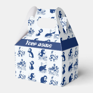 Dolphin, Whales and Penguins Favour Box