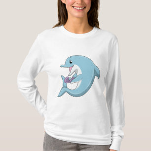 Dolphin with Pearl T-Shirt