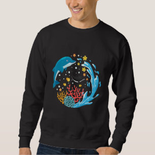 Dolphin Women's Fish Sea Children Dolphin Dolphin Sweatshirt
