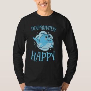 Dolphinately Happy Marine Animal Sea Diver T-Shirt