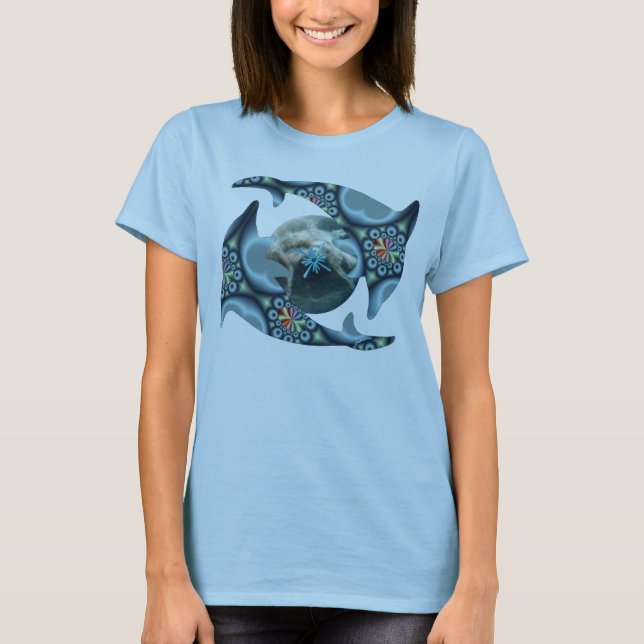 Dolphins at Dione T-Shirt (Front)