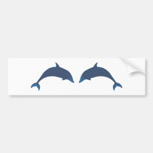 dolphins bumper sticker