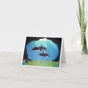 Dolphins Card