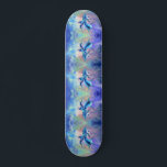 Dolphins Couple Skateboard Family<br><div class="desc">Dolphin Couple MIGNED Painting</div>
