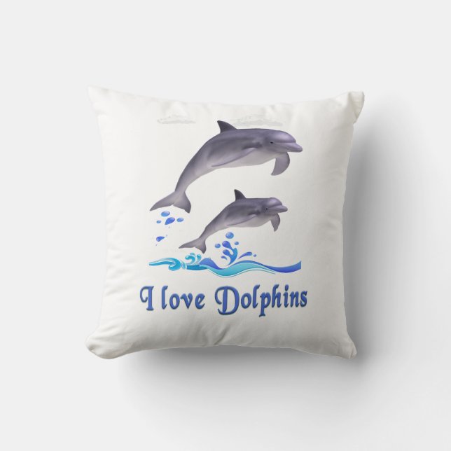 Dolphins Cushion (Front)