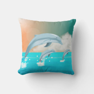 Dolphins Cushion