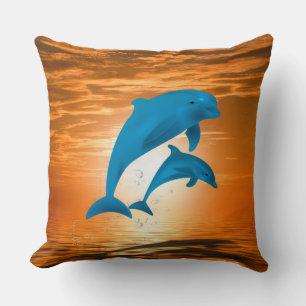 Dolphins Cushion