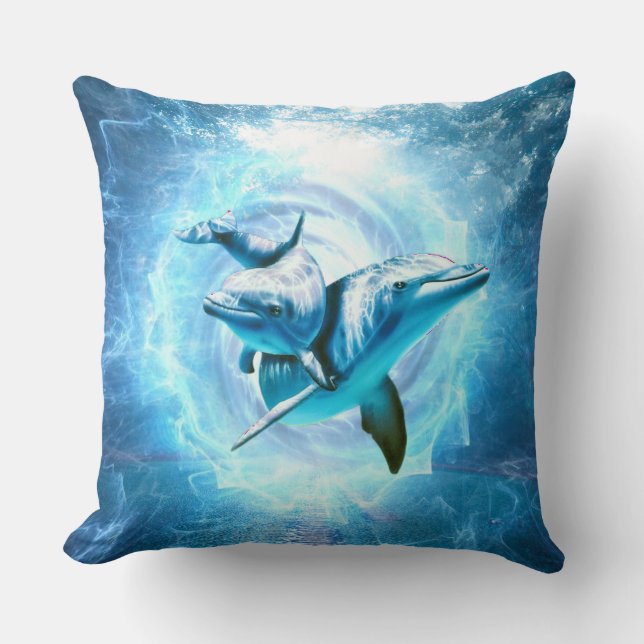 Dolphins Cushion (Front)