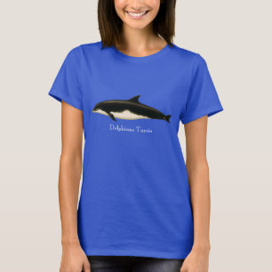 Dolphins Delphinus Tursio, Vintage Marine Animals T-Shirt