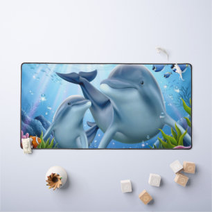 Dolphins Desk Mat