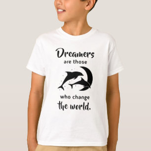 Dolphins Dolphin Sea Fish Animal Ocean Funny Gift T-Shirt