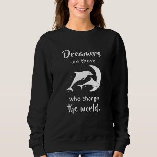 Dolphins Dolphin Sea Fish Animal Ocean Gift Idea Sweatshirt