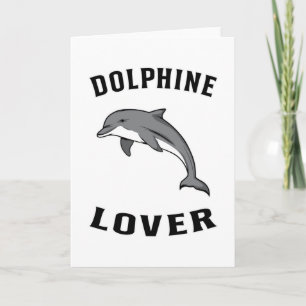 Dolphins Dolphin Sea Ocean Animal Water Gift Idea Card